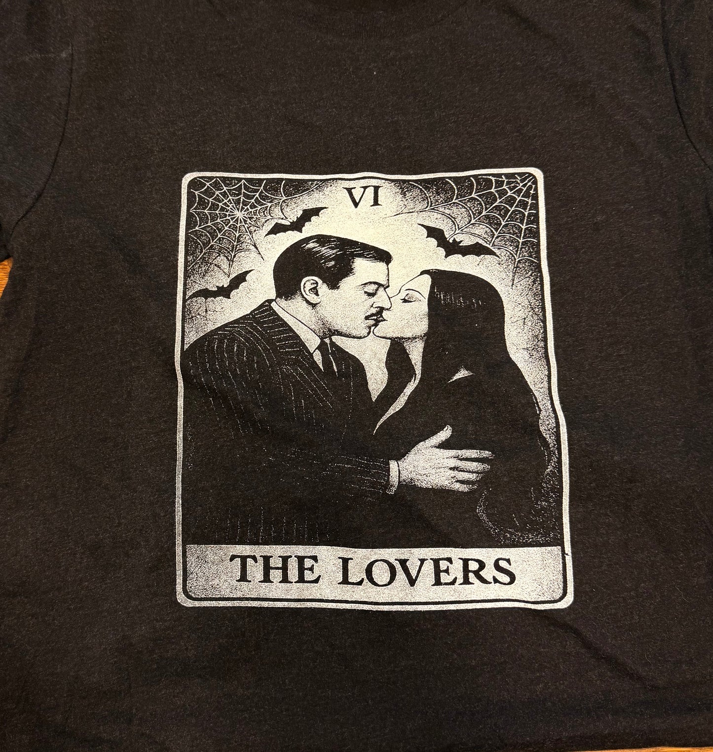 Addams family “lovers” tarot