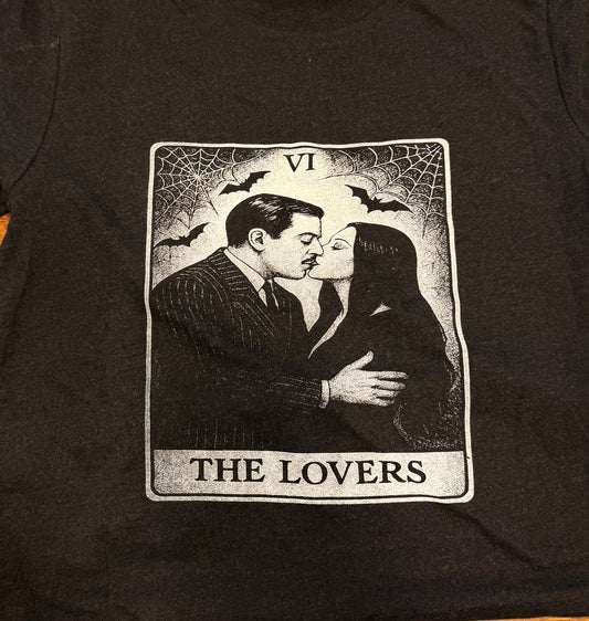 Addams family “lovers” tarot