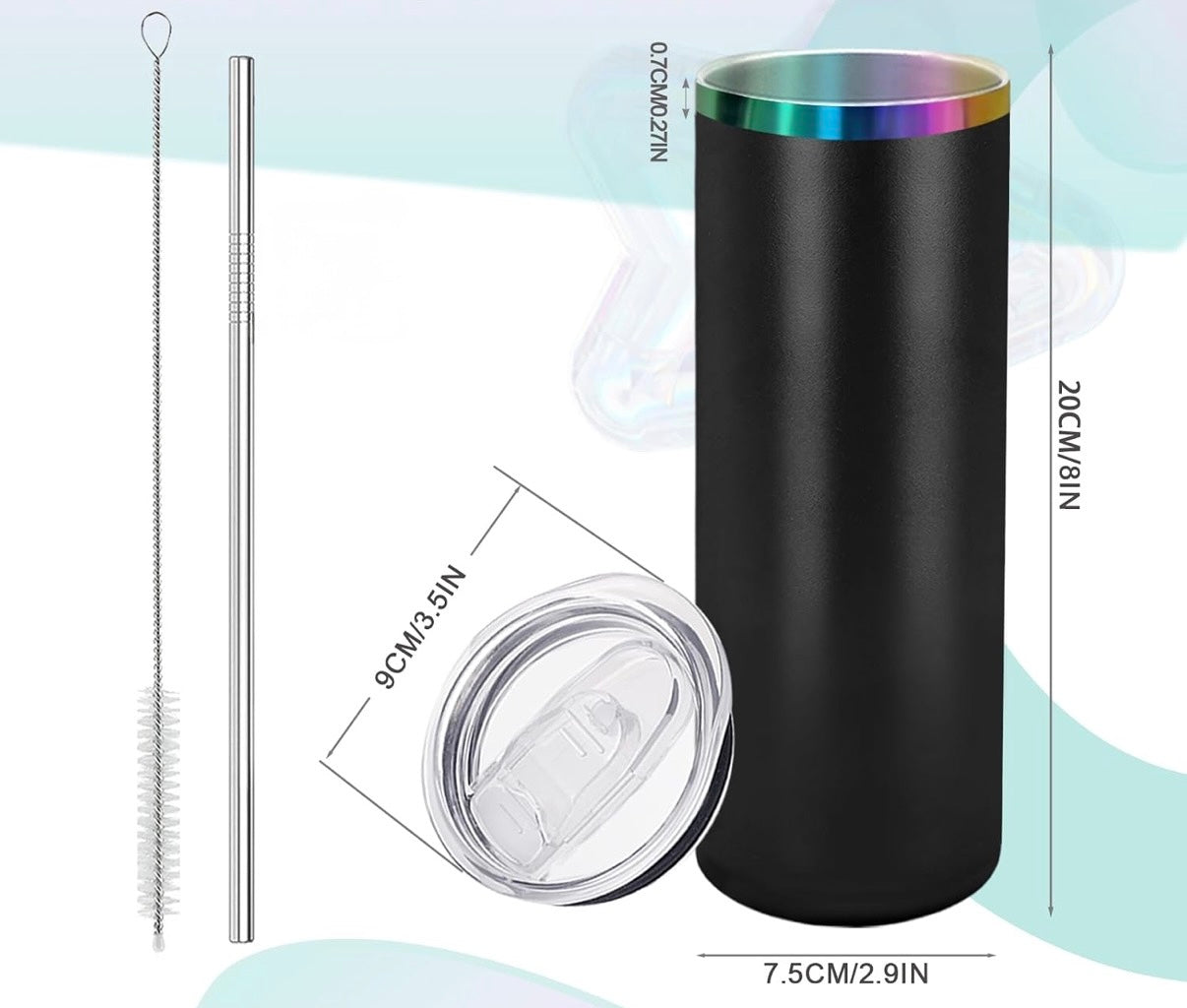Custom tumbler