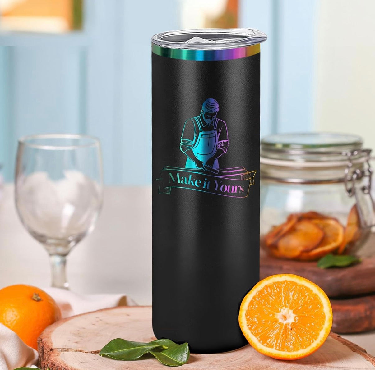 Custom tumbler
