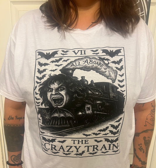 Graphic unisex Ozzy Crazy train tarot