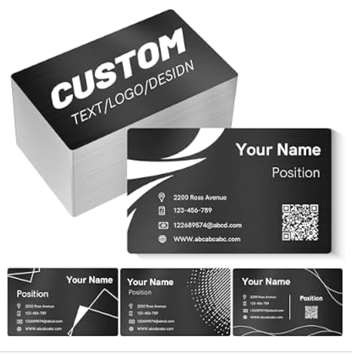Metal Business cards