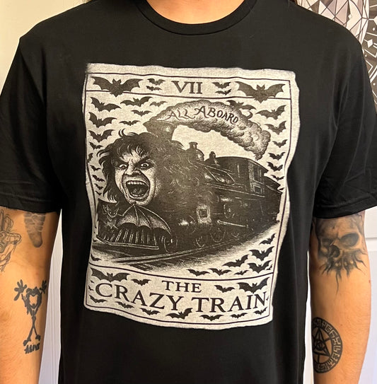 Graphic unisex Ozzy Crazy train tarot