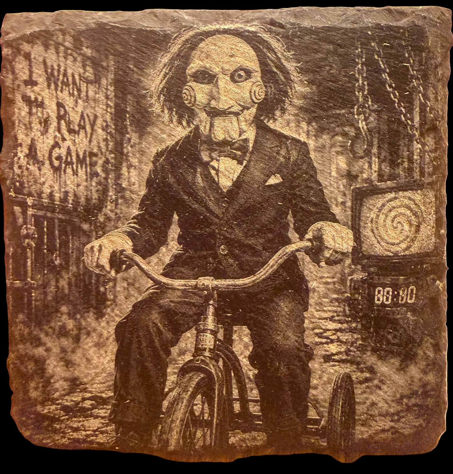 Horror themed coasters