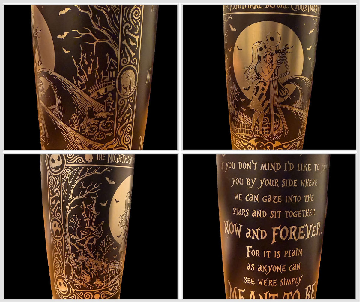 Nightmare Christmas tumbler