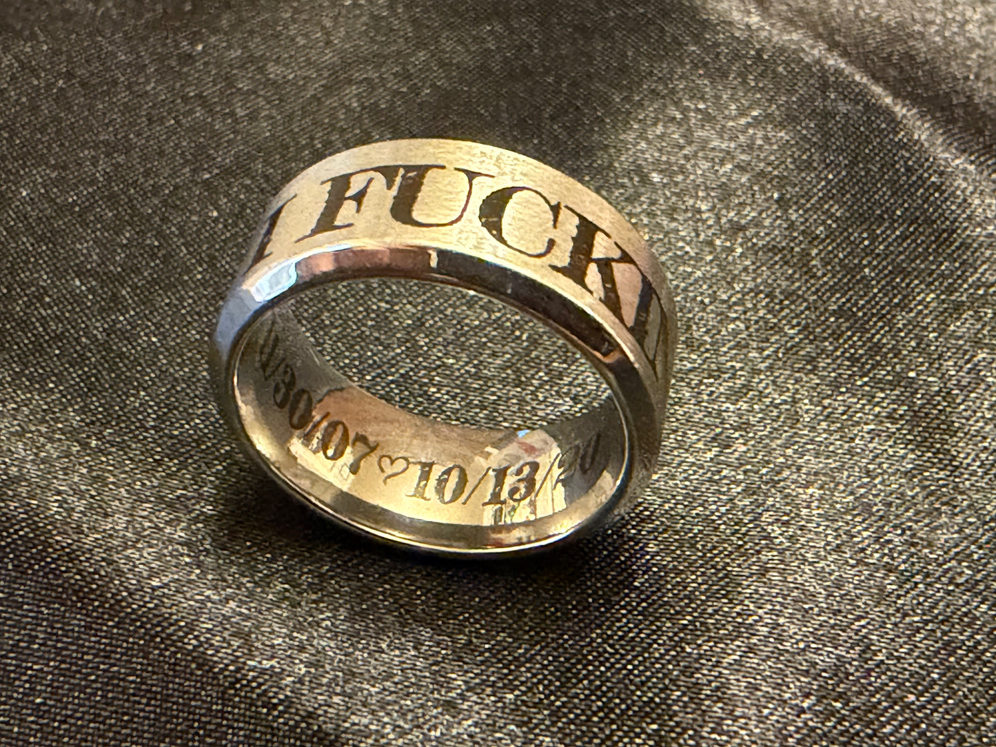 FN love you ring